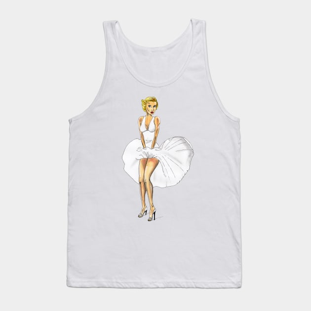 Vintage Pinup Tank Top by FilMate